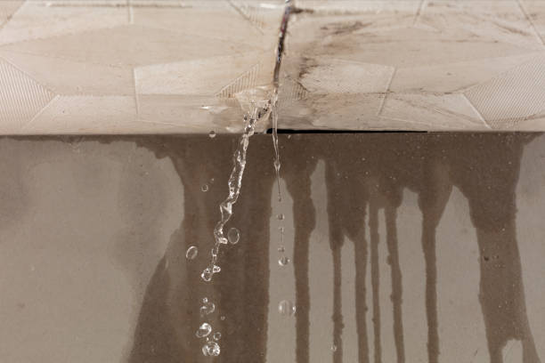 Professional Flood Damage Cleanup technician working in Wharton, TX